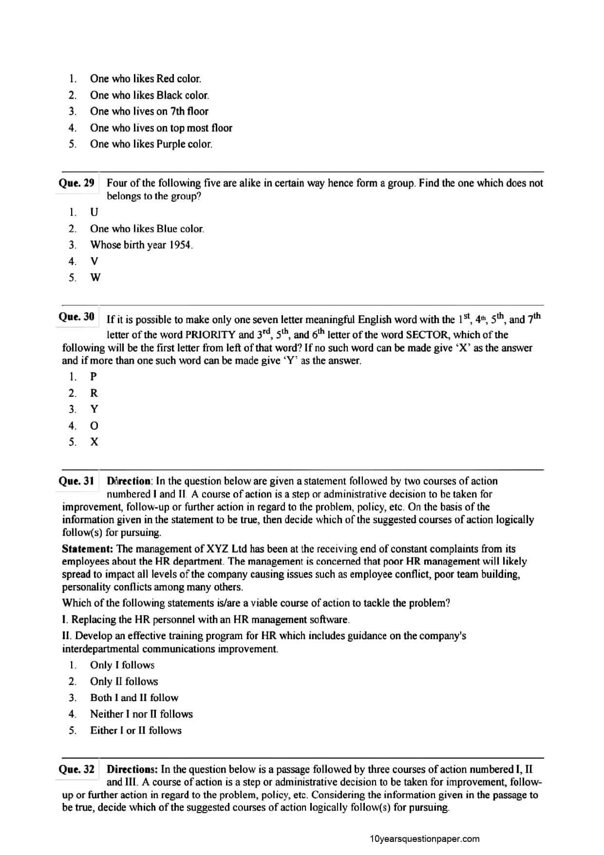 Sbi Po Mains Question Paper With Solution 29028 Hot Sex Picture 1997