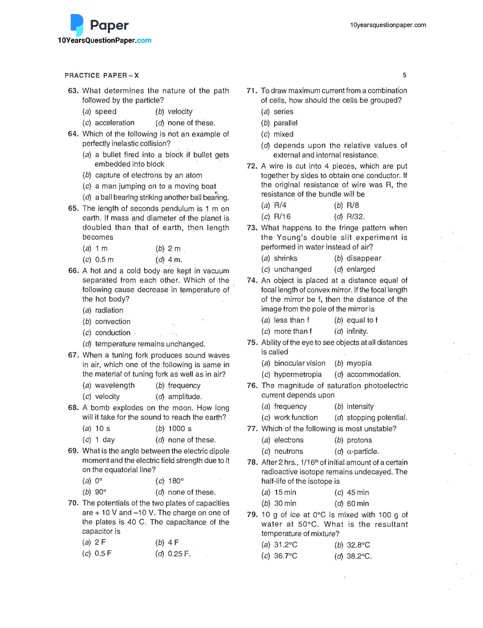 Bitsat 2023 Sample Paper Download Pdf 6750