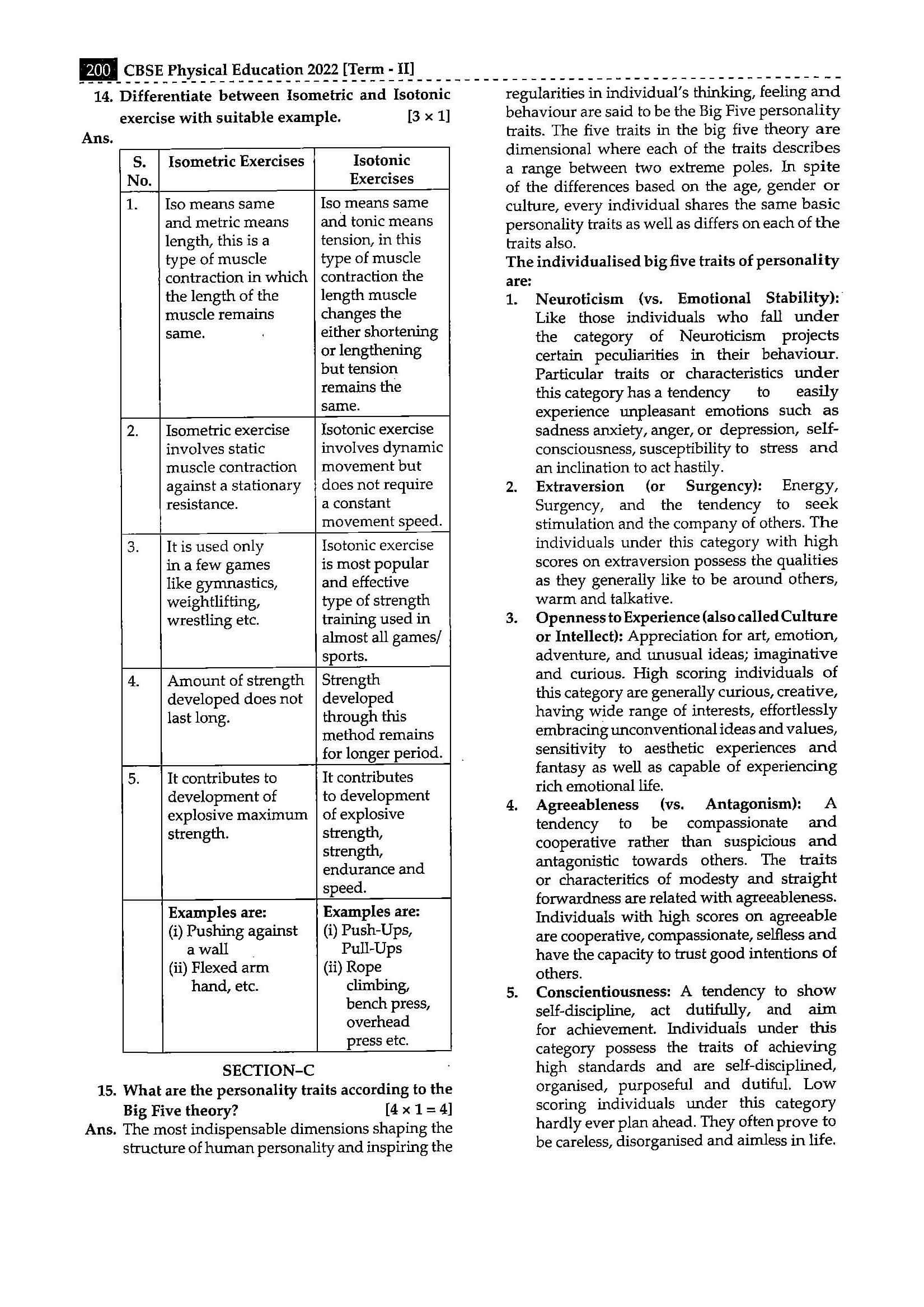 CBSE Class 12 Physical Education 2022 Question Paper page-04