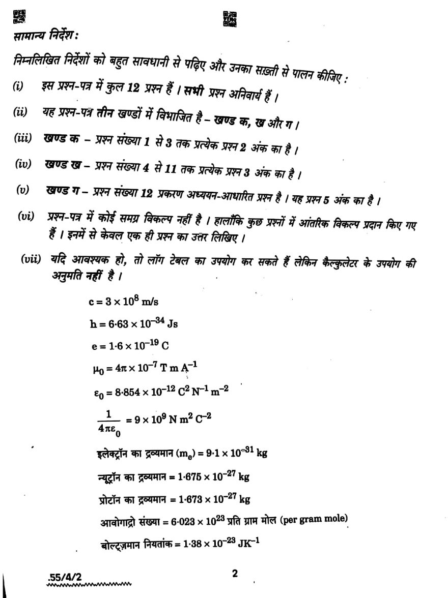 cbse-class-12-physics-term-2-paper-2021-22