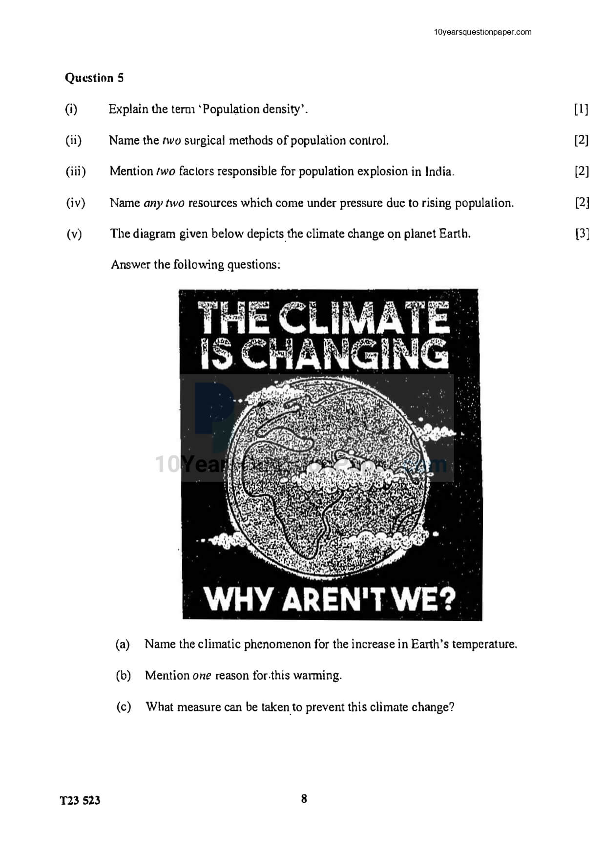 icse-class-10-biology-question-paper-2023