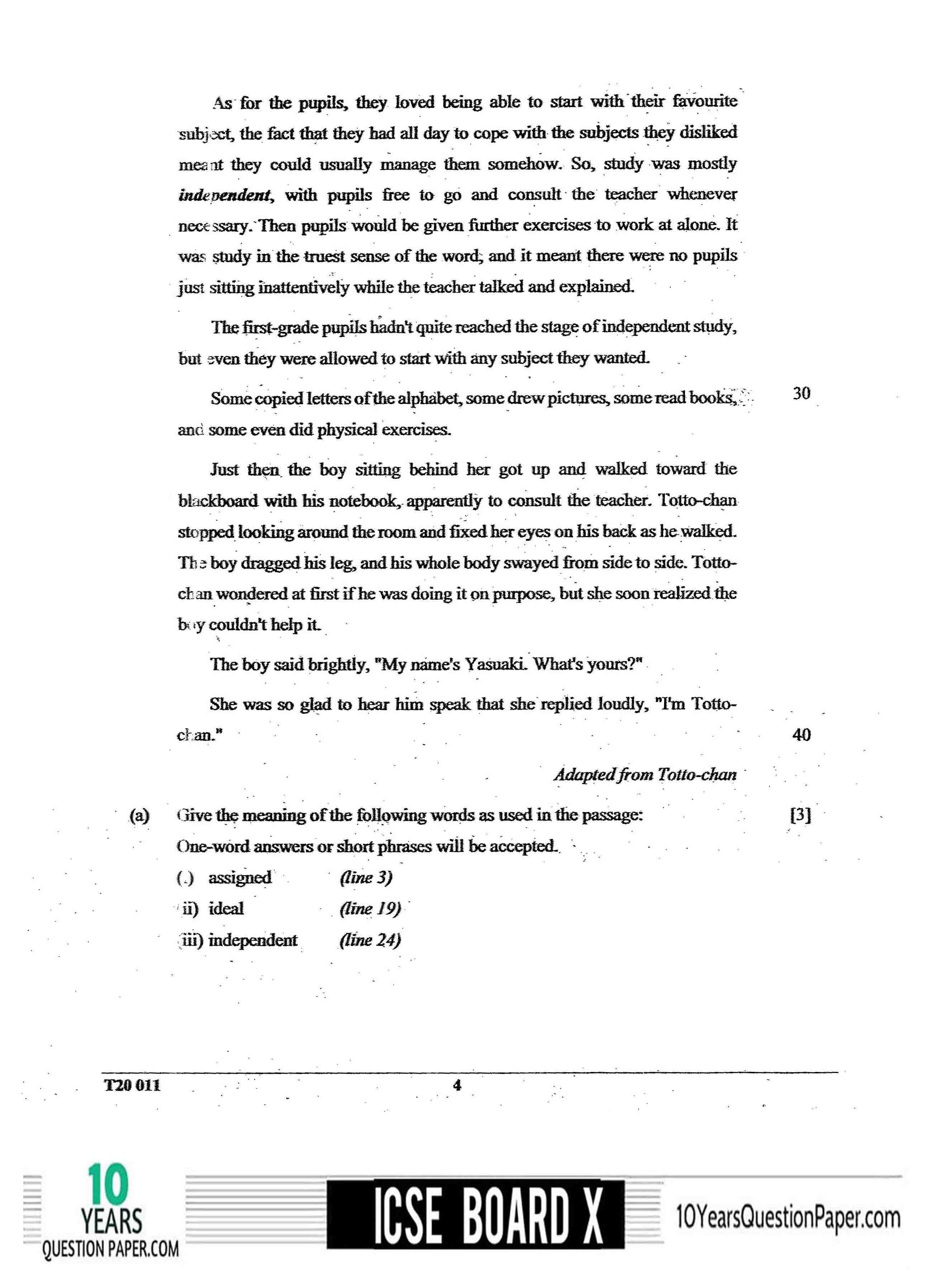 english essays for class 10 icse pdf