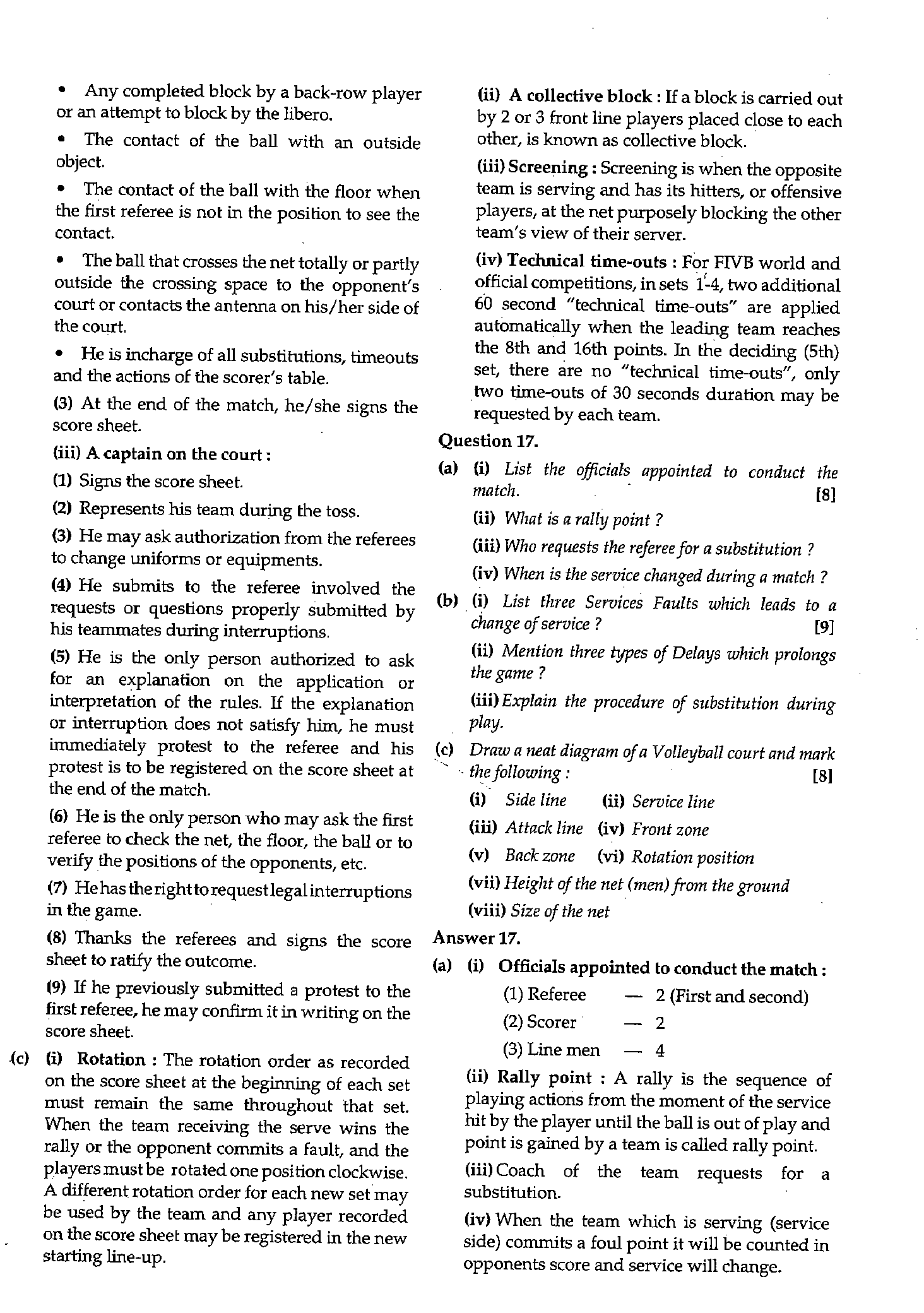 ICSE Class X 2016 Physical Education Question Paper ICSE Class 10 Physical Education 2016 Question Paper