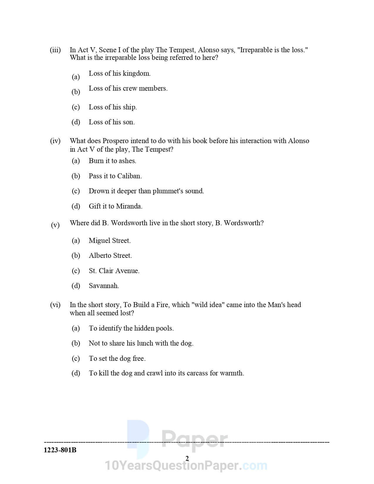 English Question Paper For Class 12 Pdf 2023 Hsc