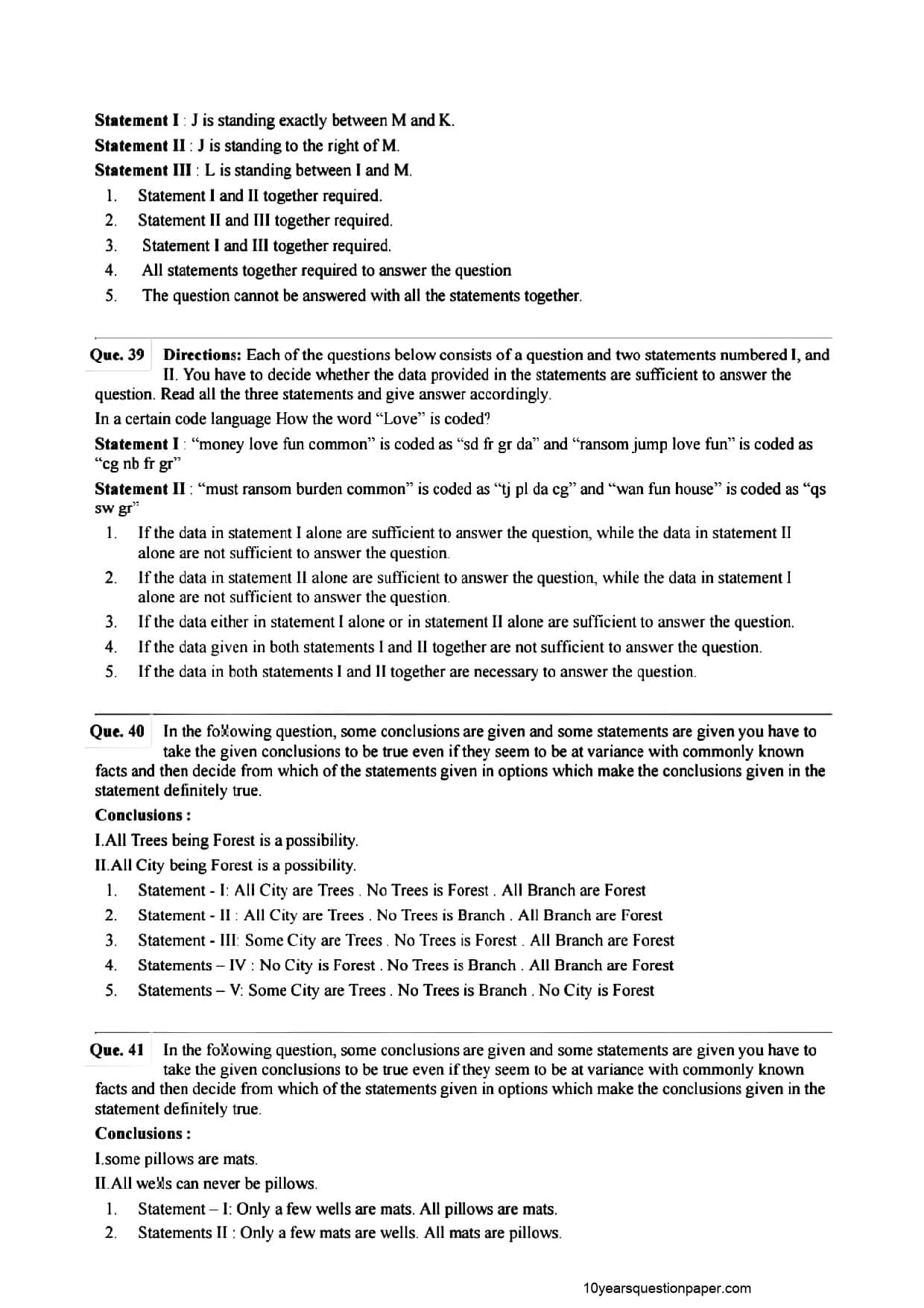 SBI PO Mains Question Paper 2021 with Solution