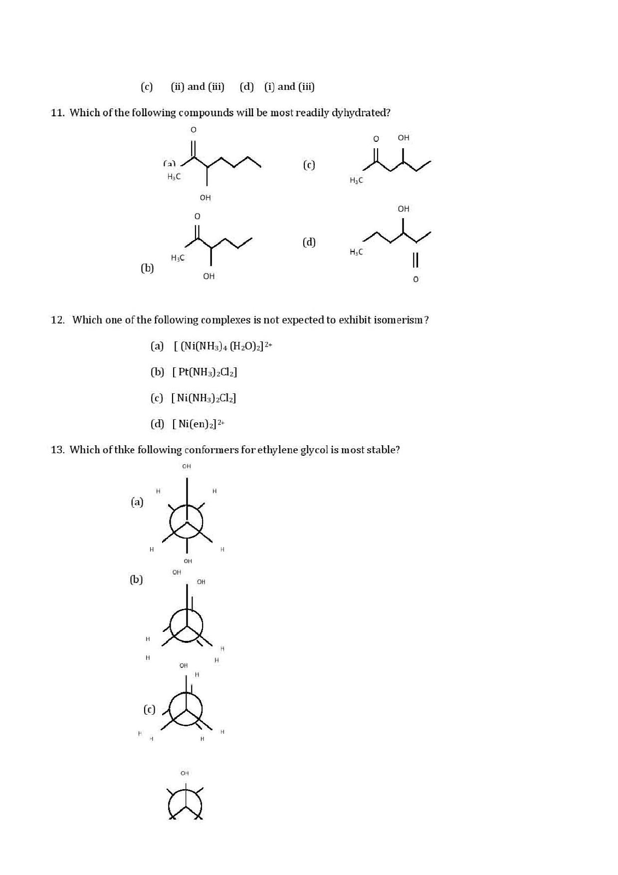 VITEEE Chemistry 2019 Question Paper